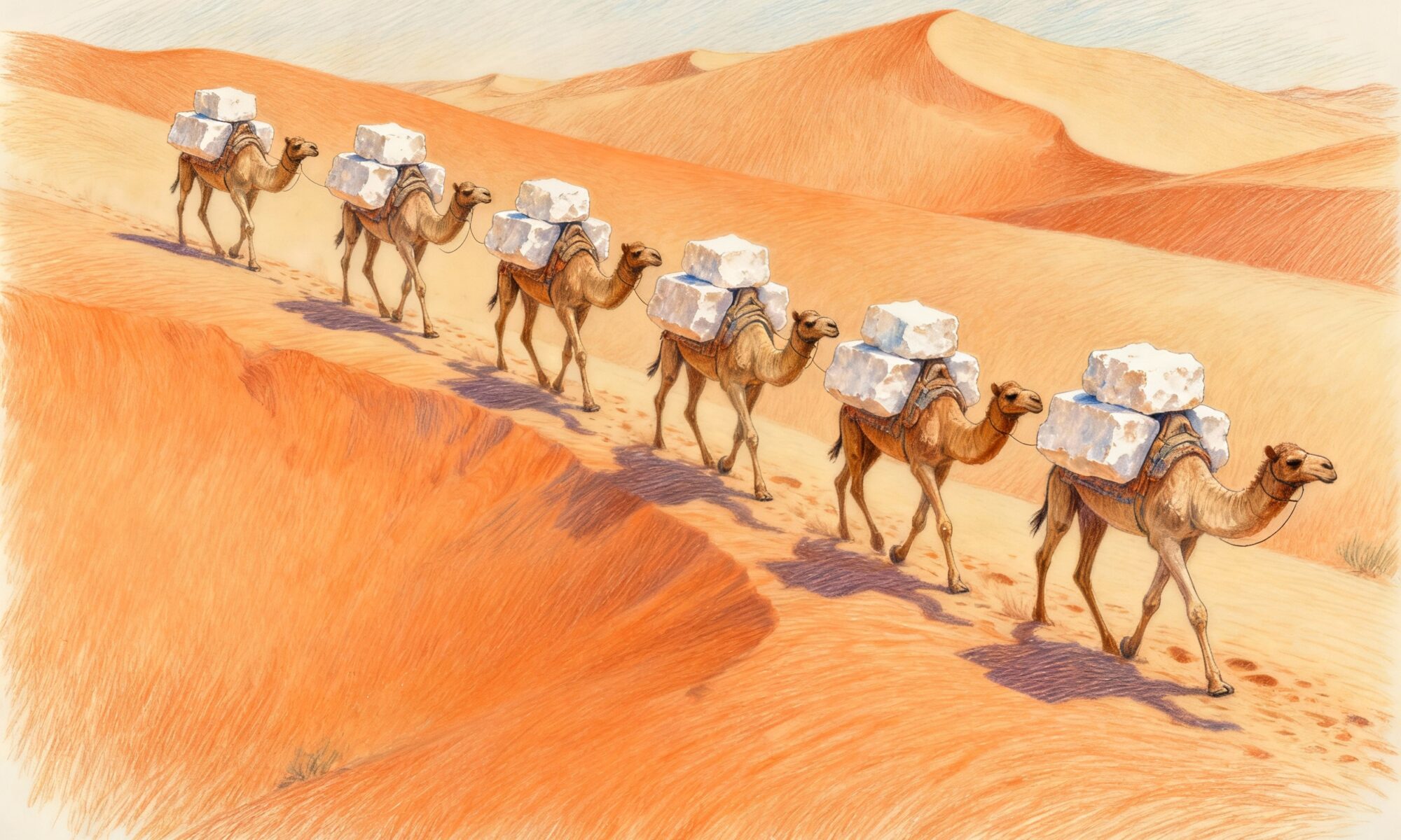 The Salt Trade: White Gold of the Sahara