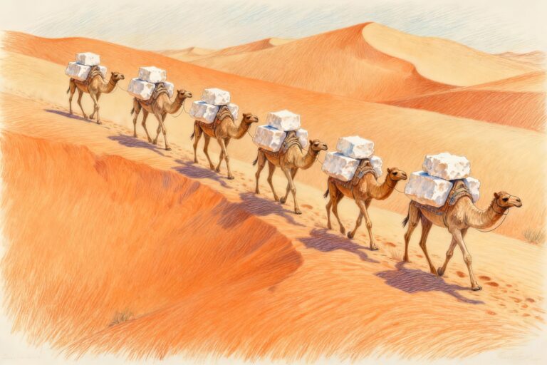 The Salt Trade: White Gold of the Sahara