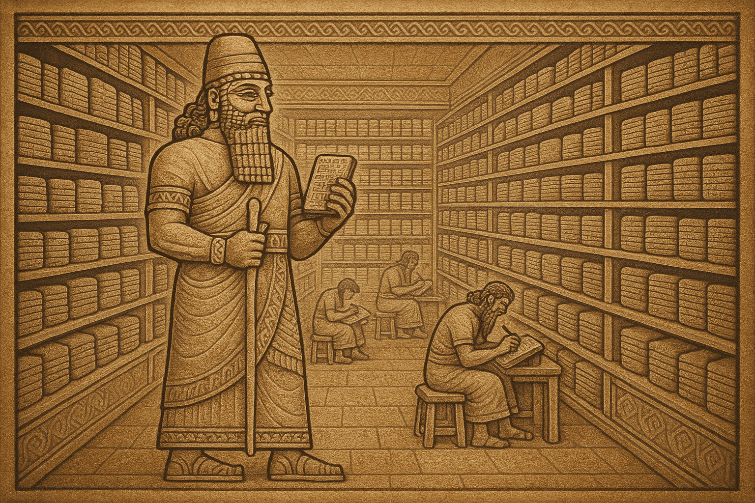 The Library of Ashurbanipal