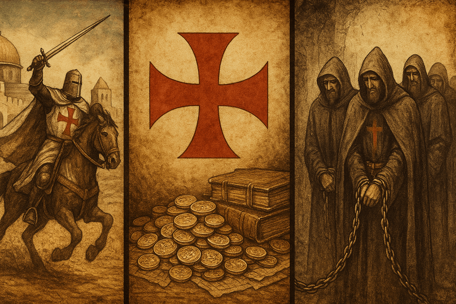 The Rise and Fall of the Knights Templar