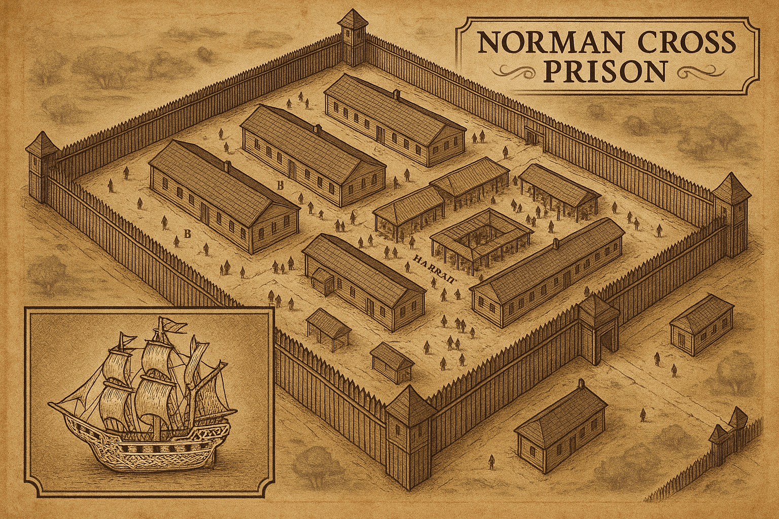 The First P.O.W. Camp: Norman Cross