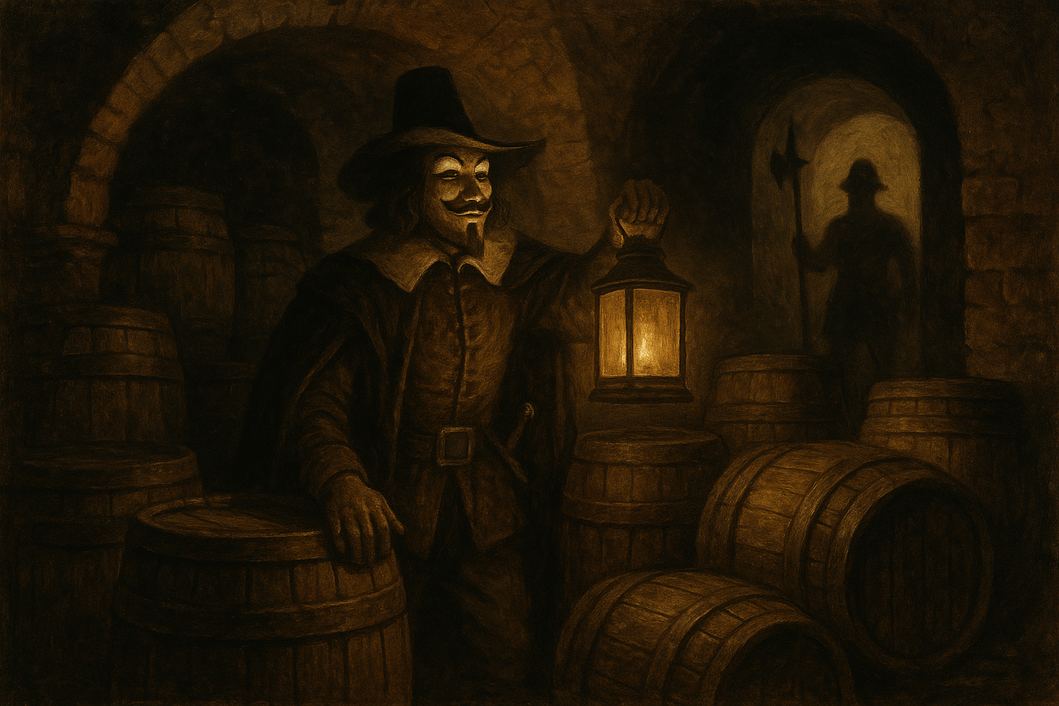 The Failed Gunpowder Plot of 1605