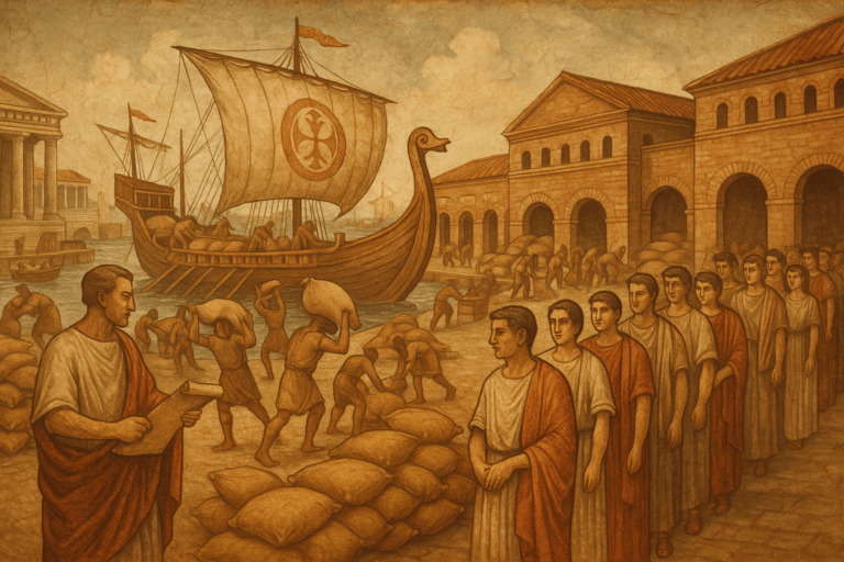 The Roman Grain Dole (Cura Annonae)