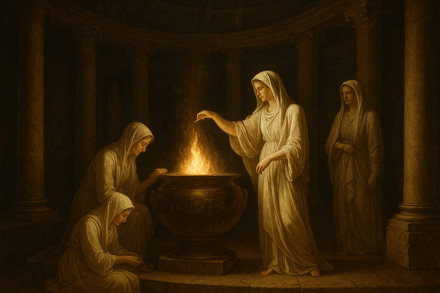 The Life of a Roman Vestal Virgin