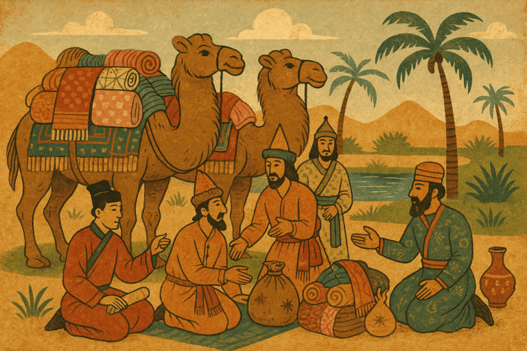 The Sogdian Merchants of the Silk Road