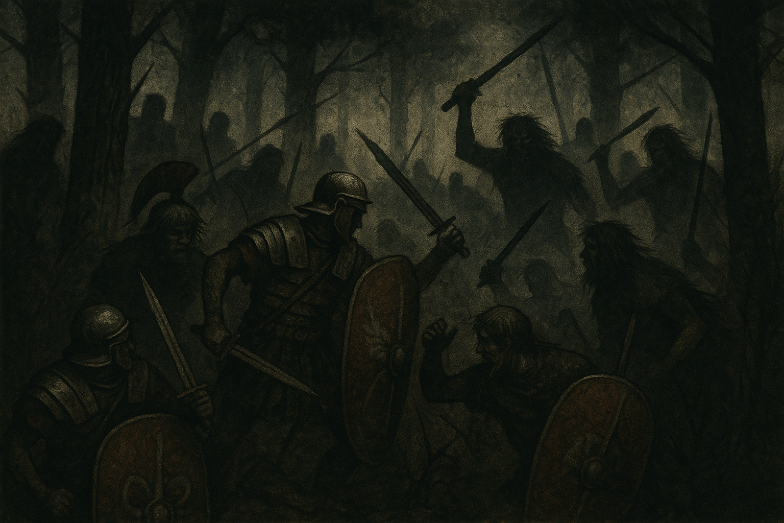 The Battle of the Teutoburg Forest
