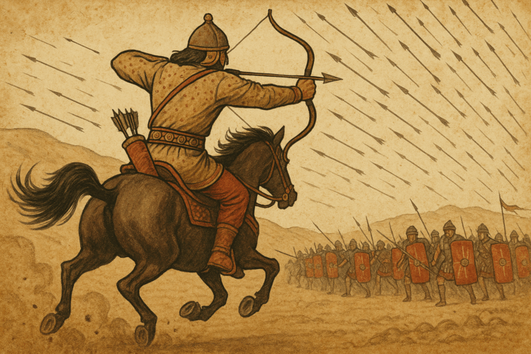 The Parthian Shot: A Winning Retreat