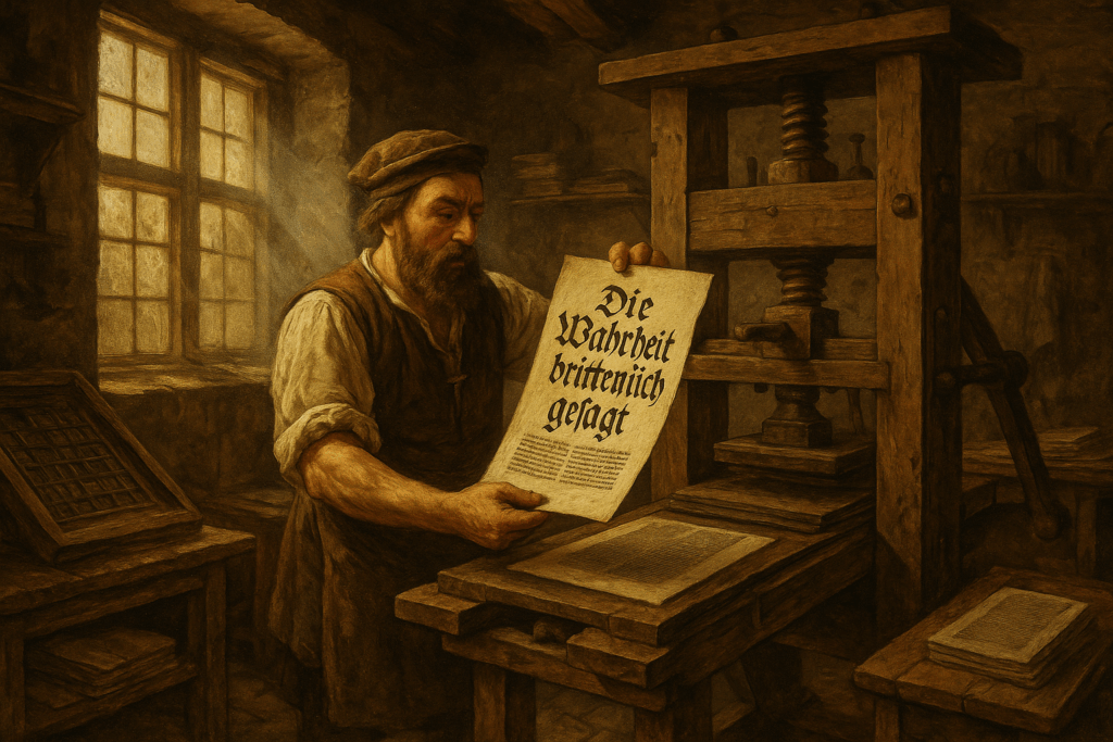 The Printing Press and the Reformation