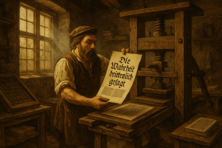 The Printing Press and the Reformation