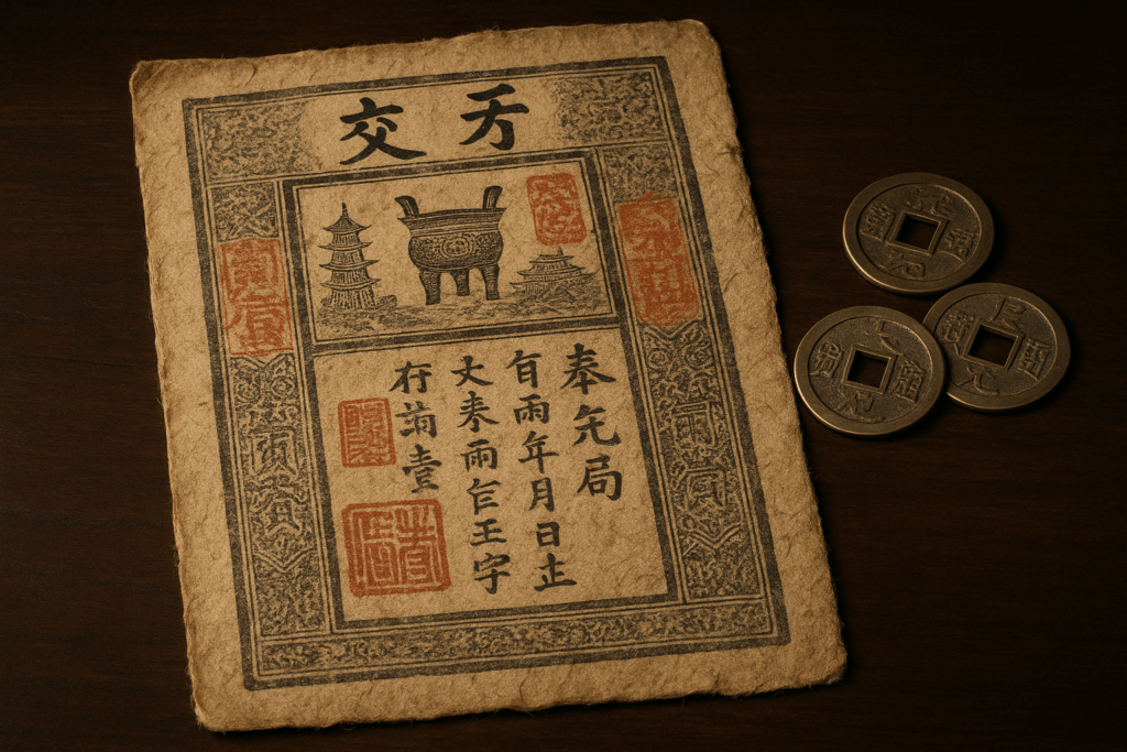 China’s First Paper Money: The Jiaozi