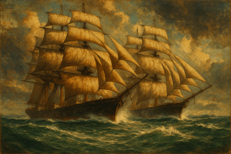 The Great Pacific Iron-Clipper Race