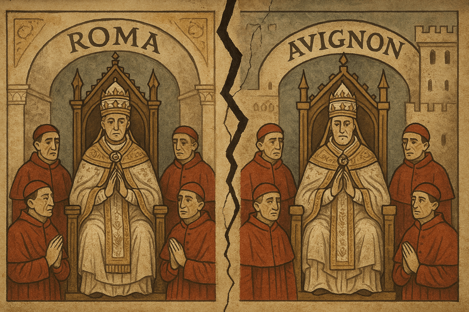 The Great Schism of the Papacy (1378-1417)