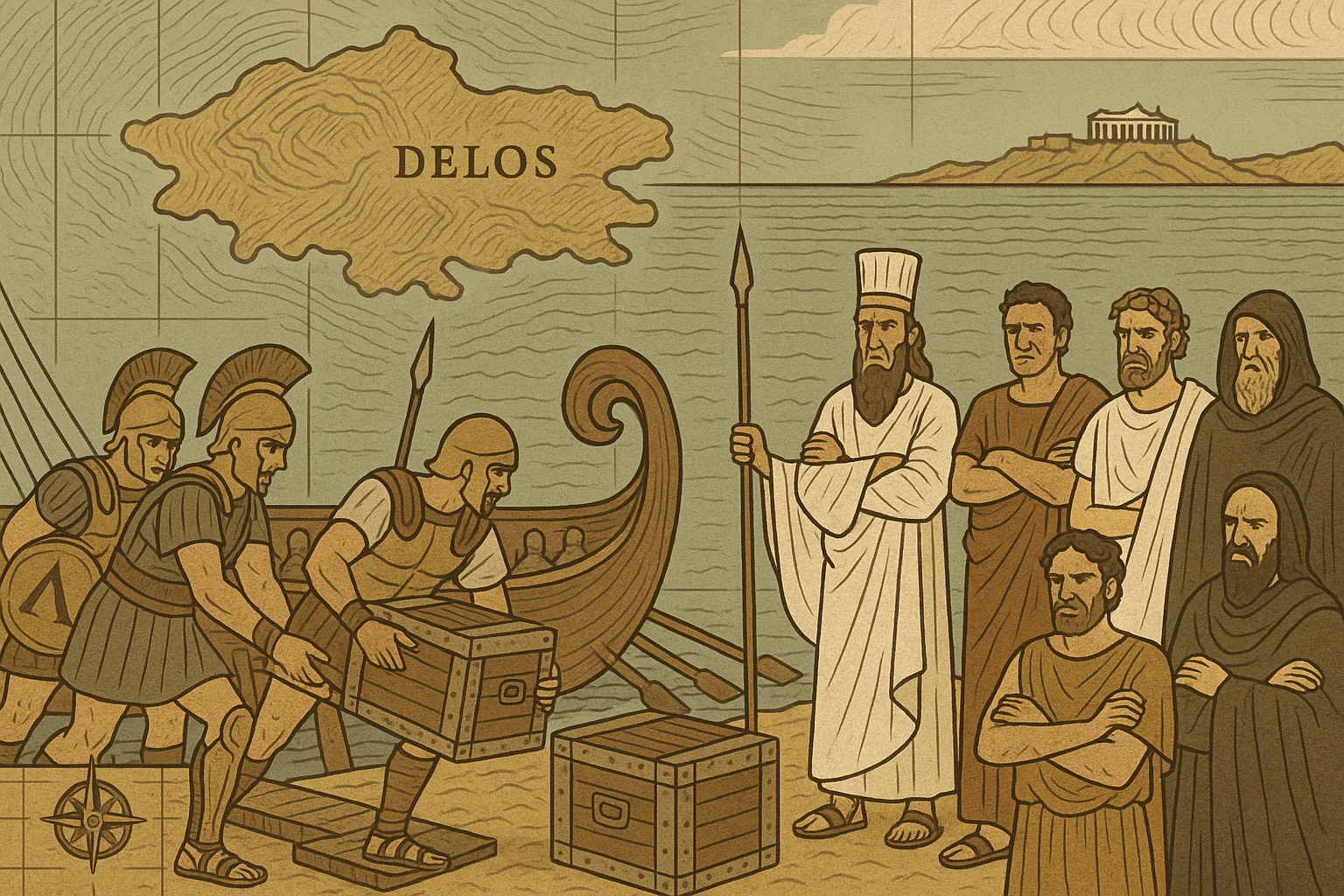 The Delian Treasury’s Relocation