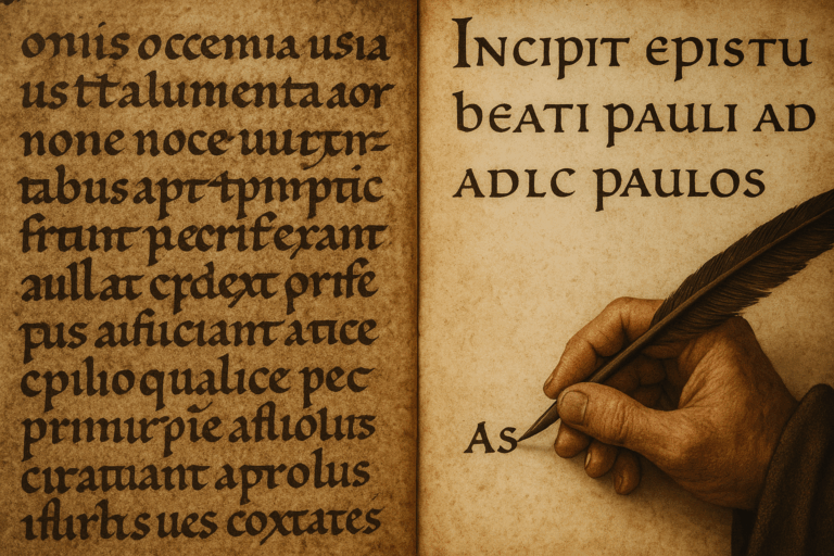 The Carolingian Minuscule Revolution