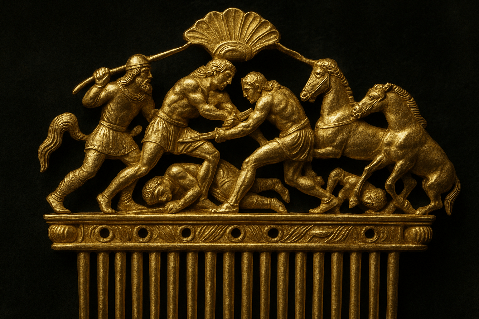 The Scythian Gold Combs