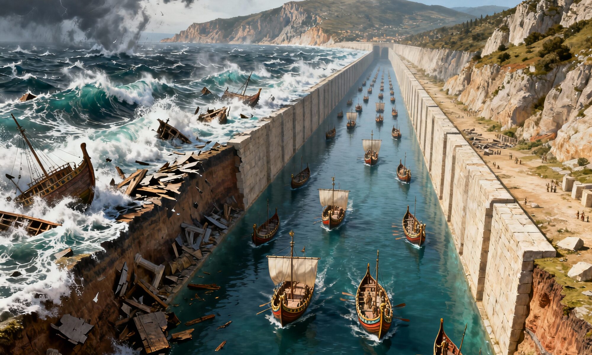 The Great Achaemenid Canal of Xerxes