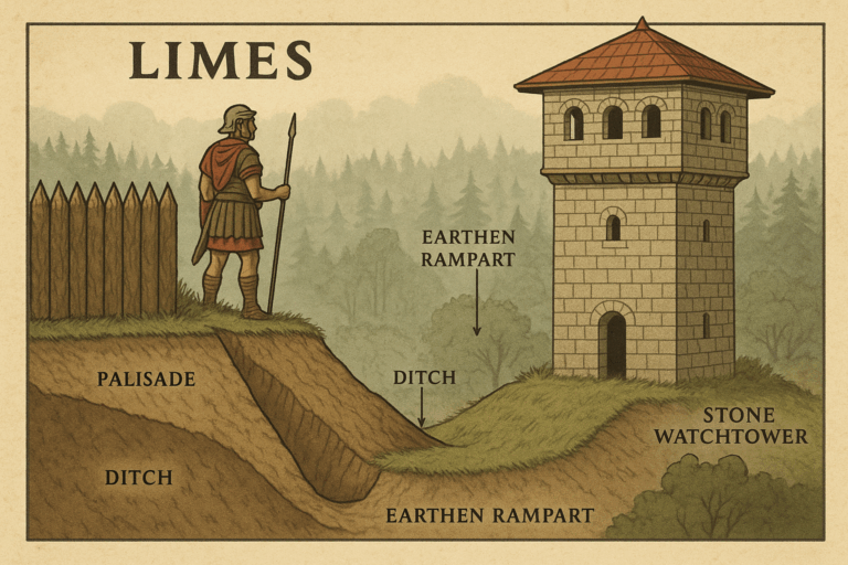 The Limes Germanicus of the Roman Empire