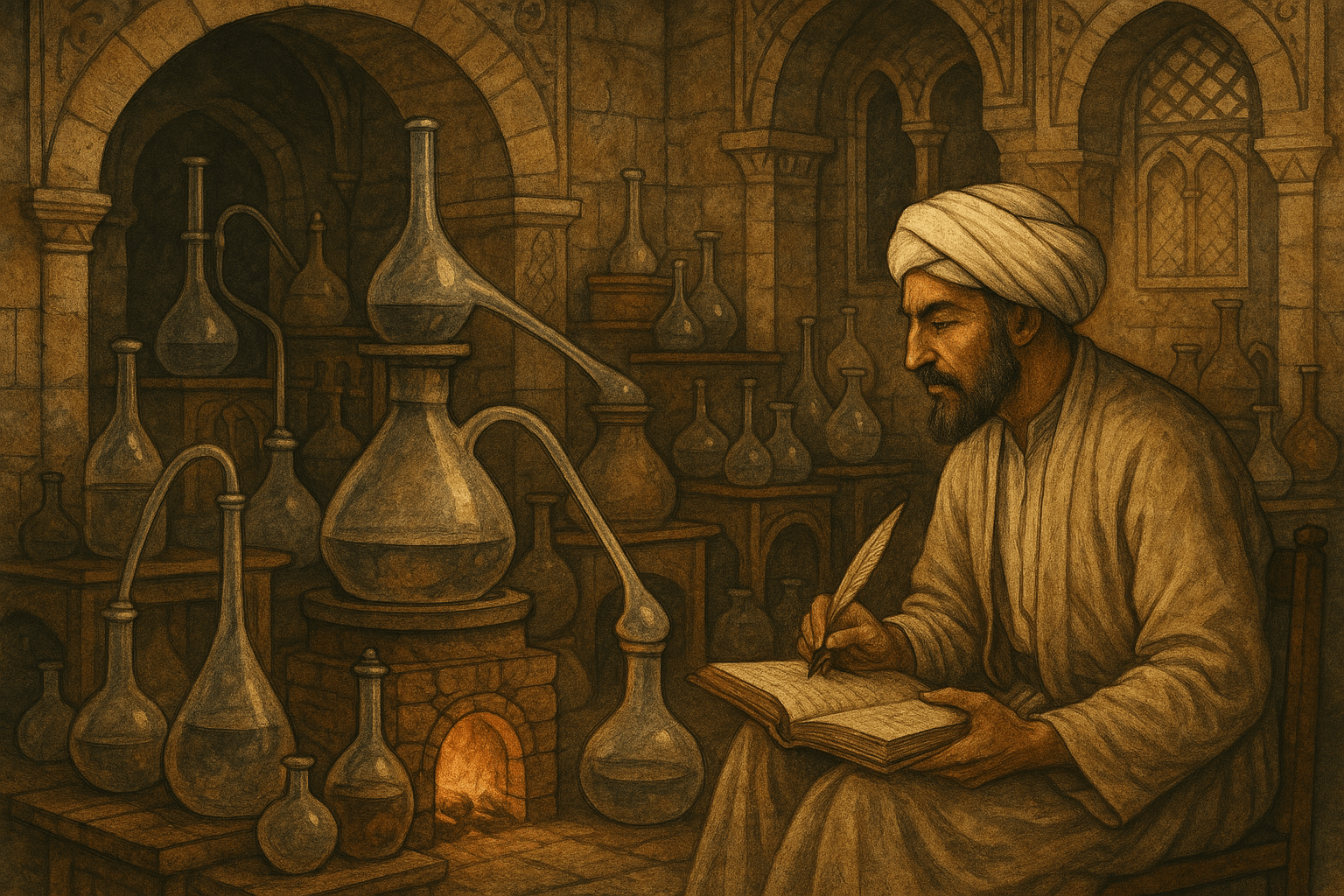 The Rise of Islamic Alchemy