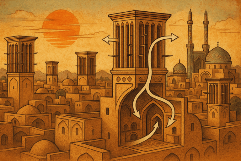 The ‘Wind-Catchers’ of Ancient Persia