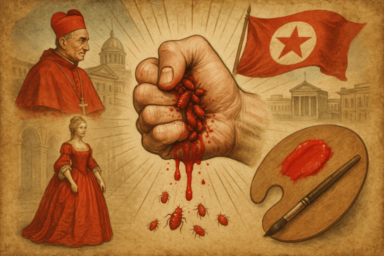 History of the Color Red: From Cochineal to Communism