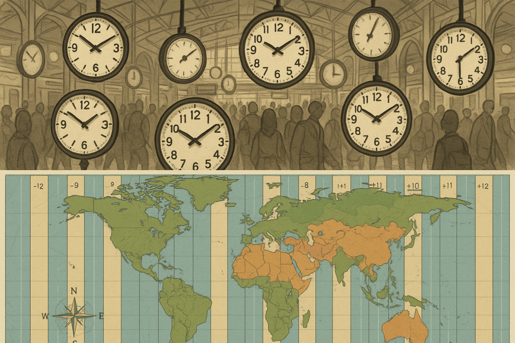 The History of Time Zones: A Railroad Invention