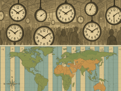 The History of Time Zones: A Railroad Invention