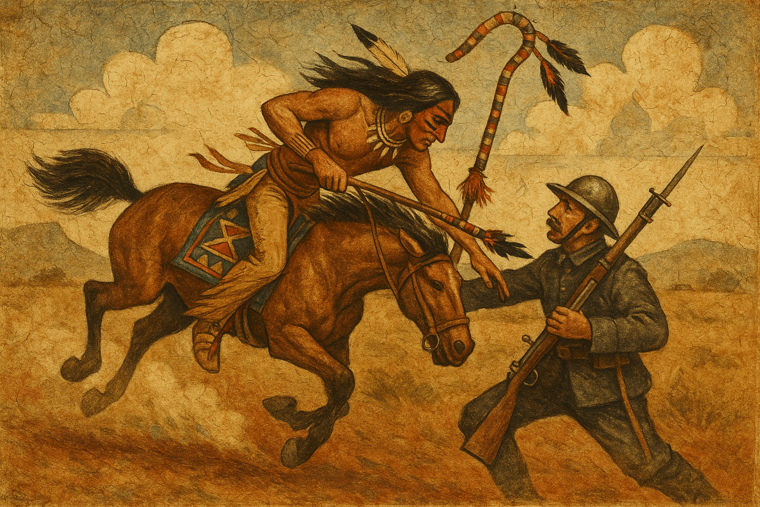 The ‘Counting Coup’ of the Plains Indians