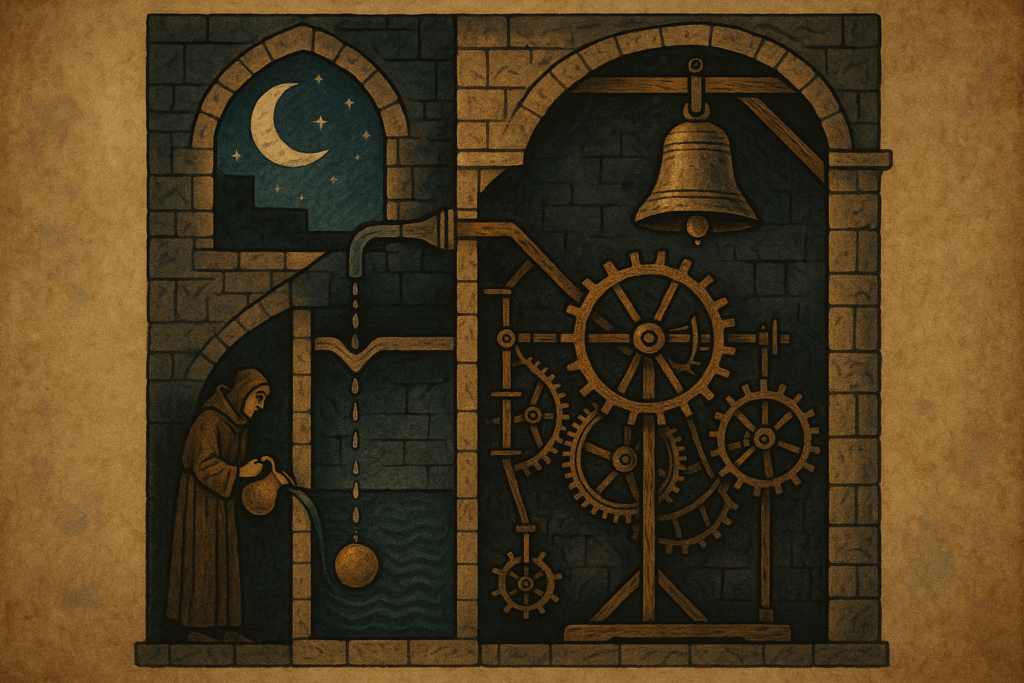 Medieval Water Clocks: Time After Dark