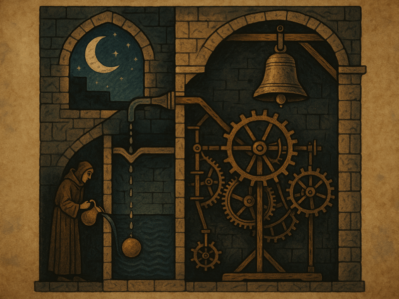 Medieval Water Clocks: Time After Dark
