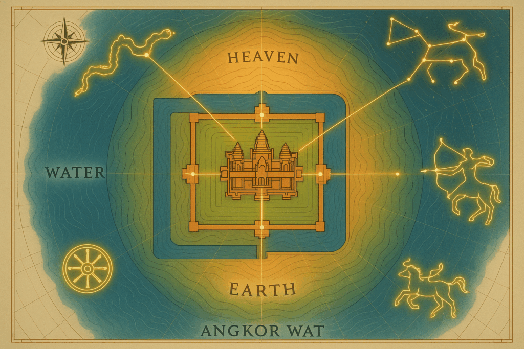 Angkor Wat’s Cosmic Symbolism