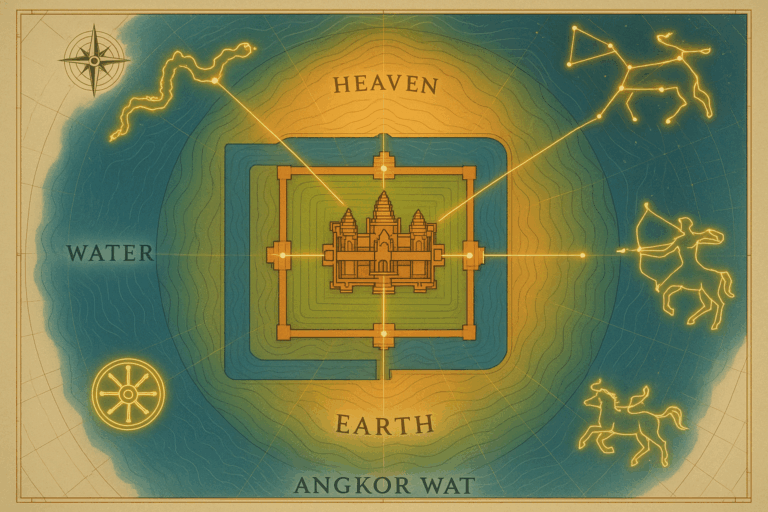 Angkor Wat’s Cosmic Symbolism