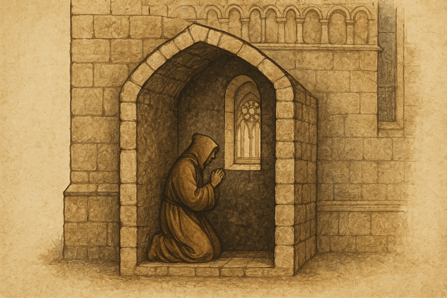 The Medieval Anchorite’s Hidden Life