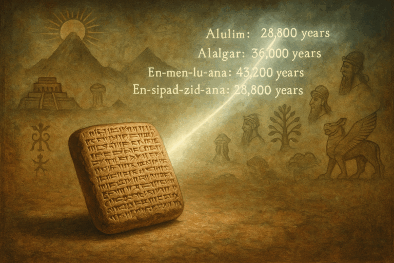 The Antediluvian ‘Kings List’ of Sumer