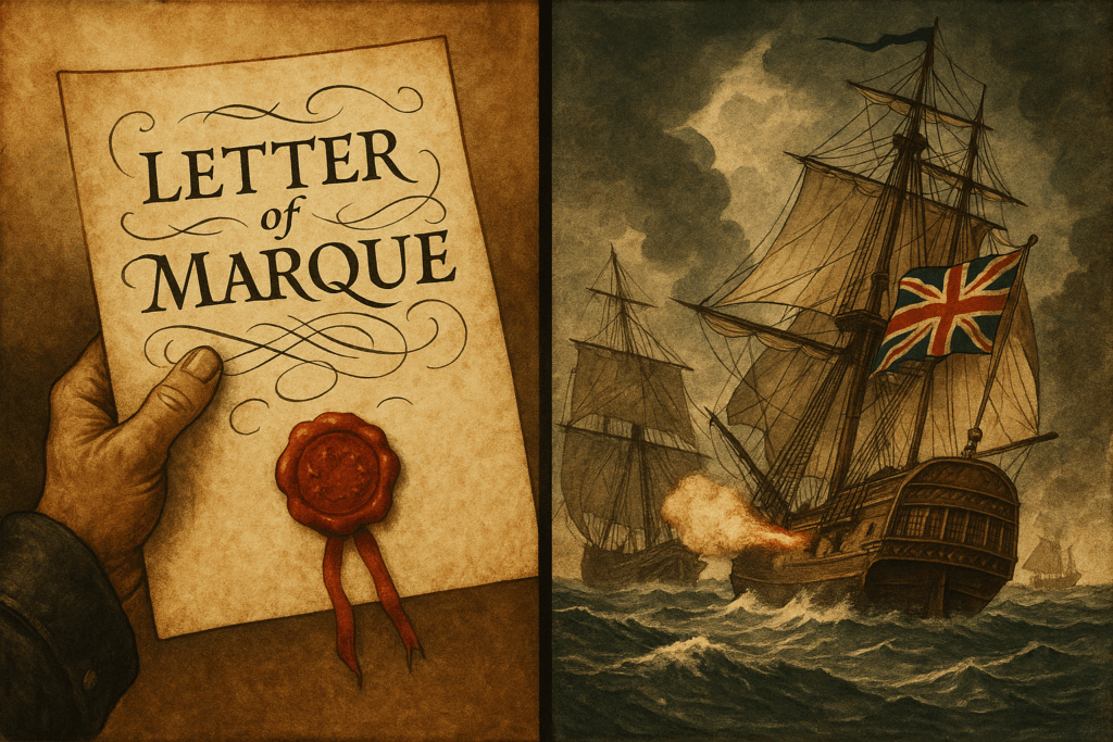 The ‘Letter of Marque’: Licensed Piracy