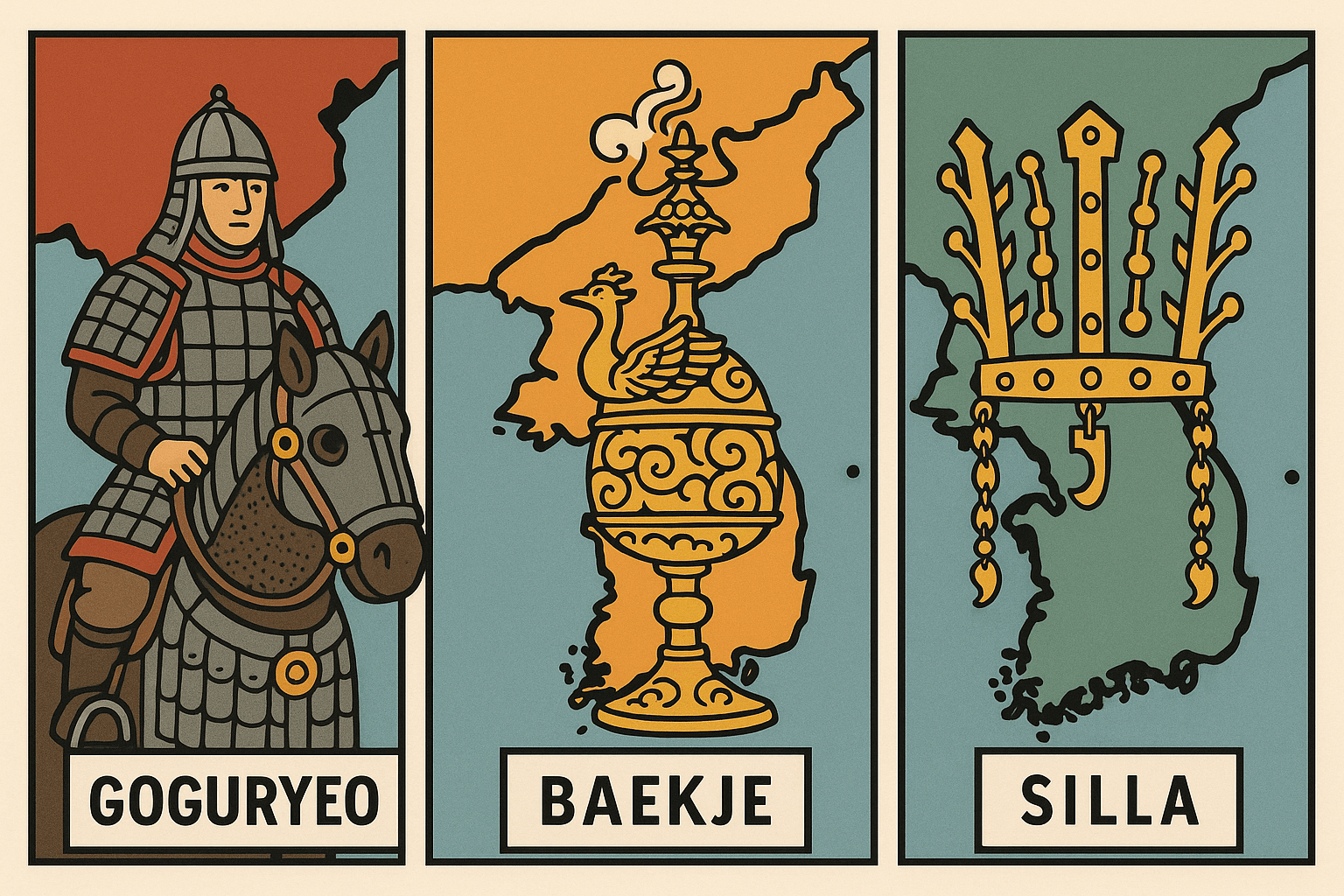 The Three Kingdoms of Korea