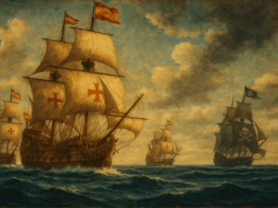 The Silver Fleets of the Spanish Main