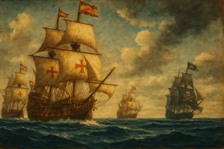 The Silver Fleets of the Spanish Main