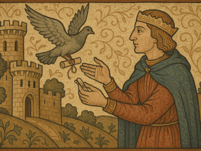 Medieval Pigeon Post: Airmail of the Past