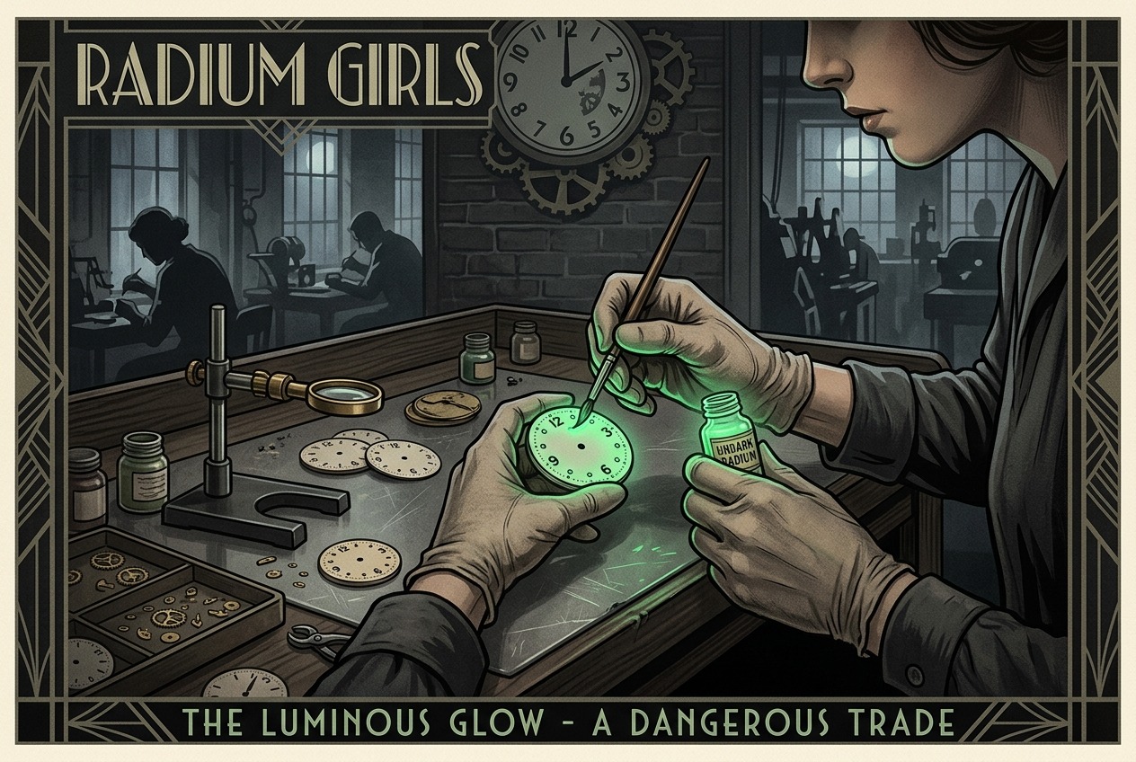 The Radium Girls: Glowing Watches, Dark Truth