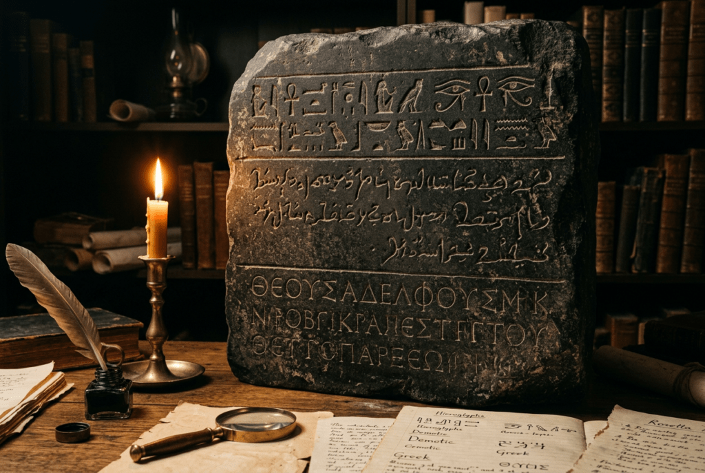 The Race to Crack the Rosetta Stone
