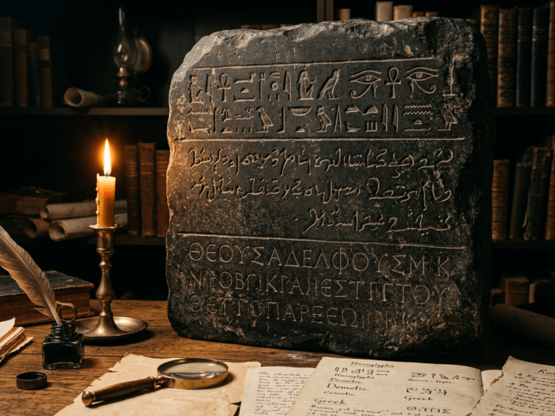The Race to Crack the Rosetta Stone