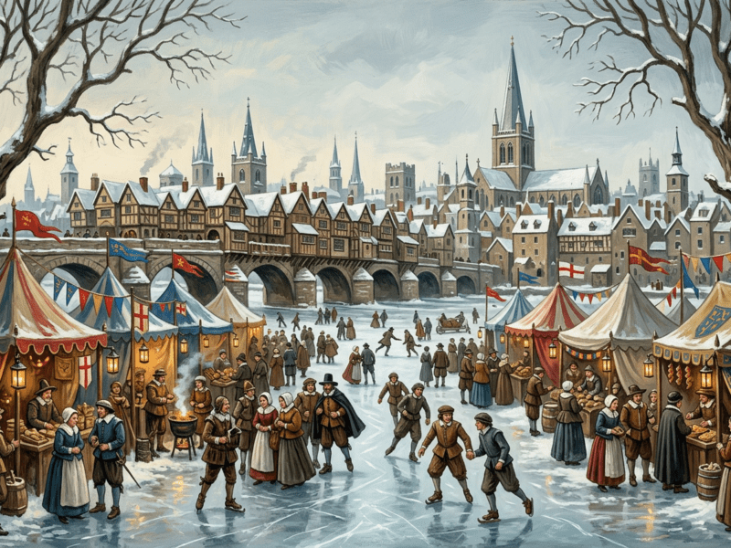 Frost Fairs: When London Partied on the Thames